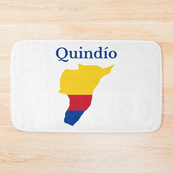 Artikelvorschau, Quindio Department Map, kolumbianische Abteilung entworfen und verkauft von marosharaf.