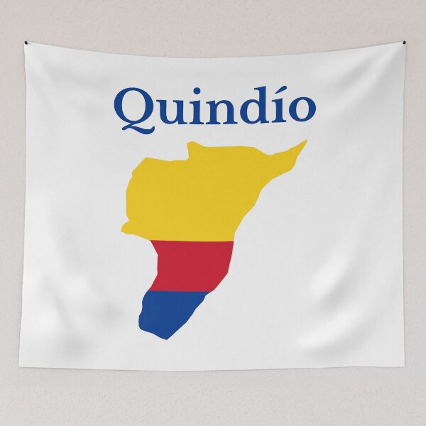 Item preview, Quindio Department Map, Colombian Department designed and sold by marosharaf.