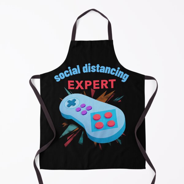 Item preview, Social Distancing Old Game Console Controller Design designed and sold by adamtepl.