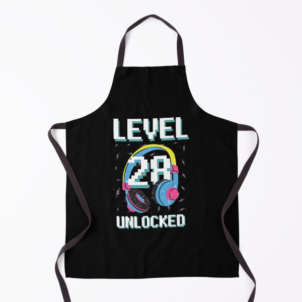 Item preview, Level 28 Unlocked Gaming Birthday Shirt With Age designed and sold by Sutra-Lotus-Co.