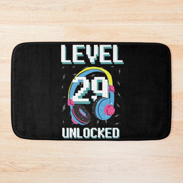 Item preview, Level 29 Unlocked Gaming Birthday Shirt With Age designed and sold by Sutra-Lotus-Co.