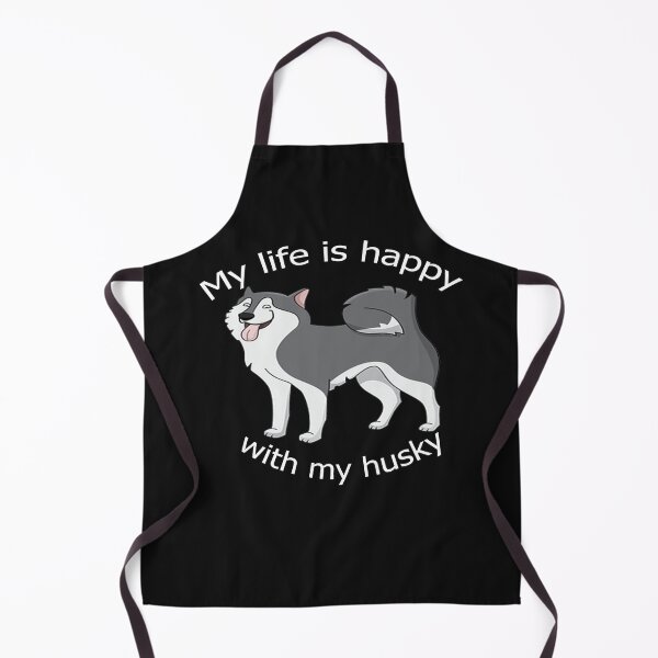 Item preview, My life is happy with my husky designed and sold by merchfun2.