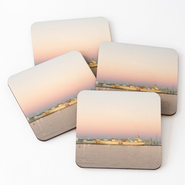 Item preview, San Diego Harbor Dole Boat Ship Sea Waves Ocean Pacific Seaside Pier Sunset Reflections Horizon Landscape Outdoors Nature Art  designed and sold by gkao.