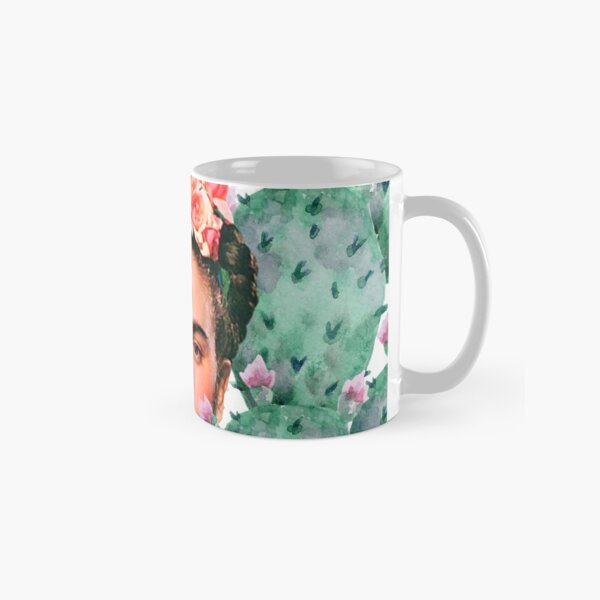 Item preview, Frida Kahlo print, flowers, cactus, watercolor, color designed and sold by Adriana C (All about Frida).