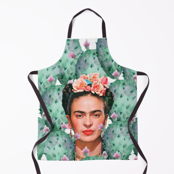Item preview, Frida Kahlo print, flowers, cactus, watercolor, color designed and sold by Adriana C (All about Frida).