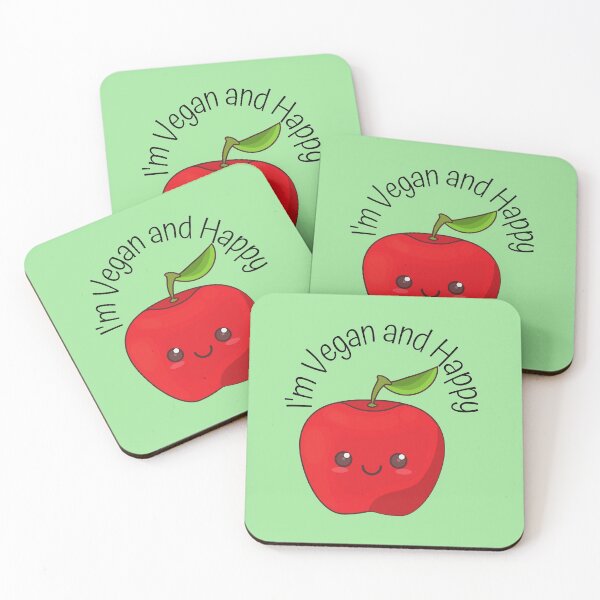 Item preview, I'm Vegan and Happy designed and sold by Checivinicius.