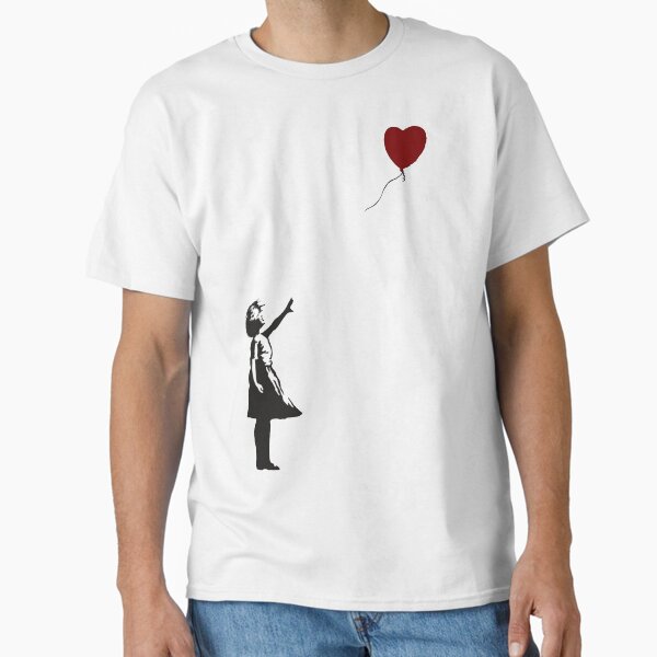 Item preview, Banksy- Girl with Heart balloon.  designed and sold by Memegode.