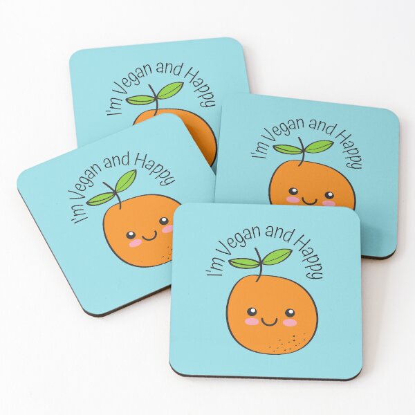 Item preview, I'm Vegan and Happy designed and sold by Checivinicius.