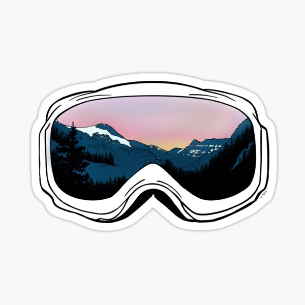 Yoho Mountains Sticker