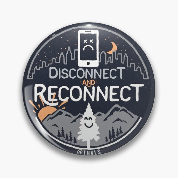 Item preview, Disconnect and Reconnect designed and sold by highvibeliving.