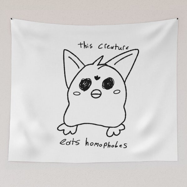 Item preview, Furby Eats Homophobes designed and sold by Spectral-Lime.