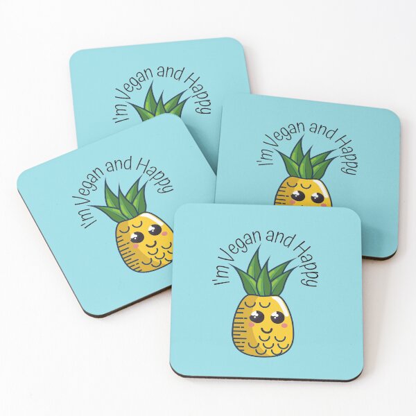 Item preview, I'm Vegan and Happy designed and sold by Checivinicius.