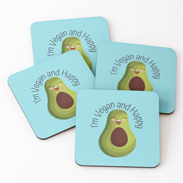 Item preview, I'm Vegan and Happy designed and sold by Checivinicius.