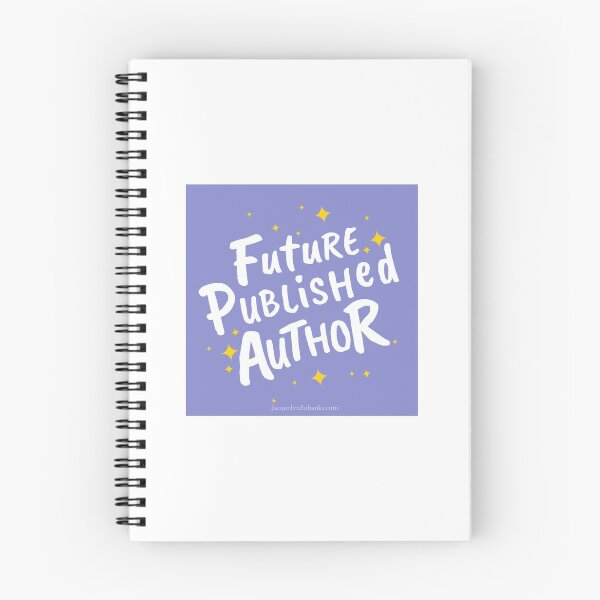 Item preview, future published author designed and sold by JackyWroteABook.