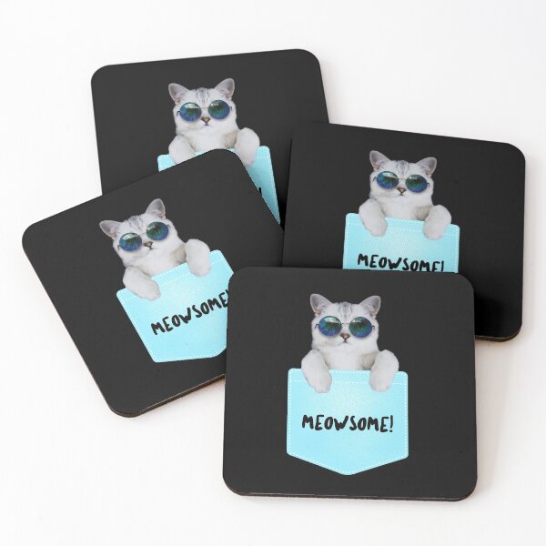 Item preview, Meowsome Cute Cat designed and sold by PrintexDesigns.