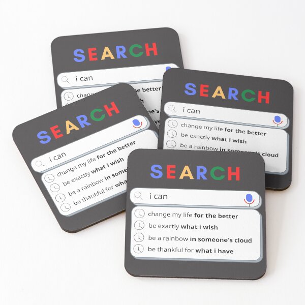 Item preview, Search Engine Positive Self Belief  designed and sold by wholigans.