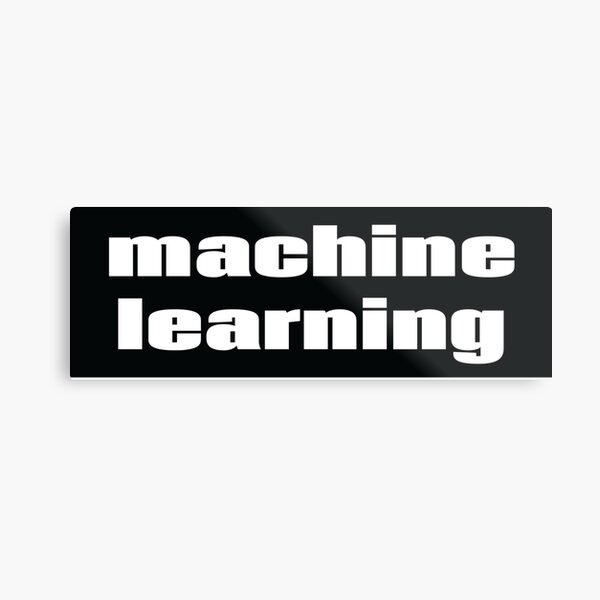 Machine Learning Metal Print