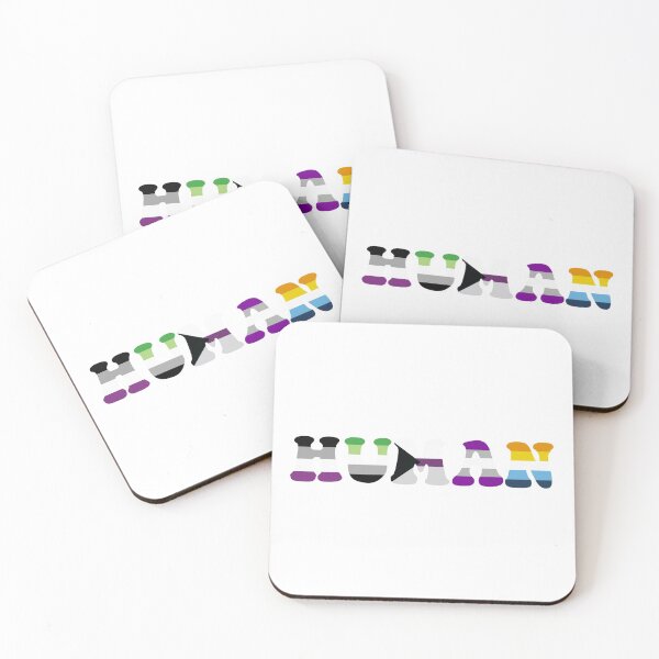 Item preview, human lgbt asexual aromantic pride designed and sold by wordswithfonts.