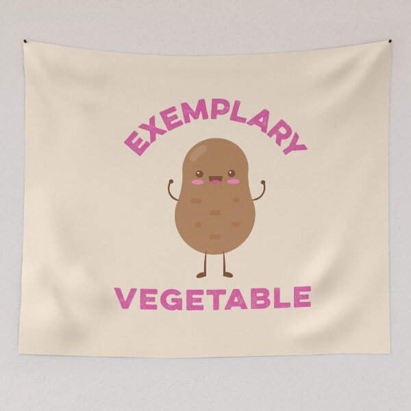 Item preview, Exemplary Vegetable Potato Root Vegetable Kawaii Cute Starch Spud designed and sold by gkao.