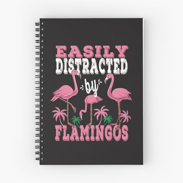 Item preview, Easily Distracted By Flamingos designed and sold by BeUTwo.