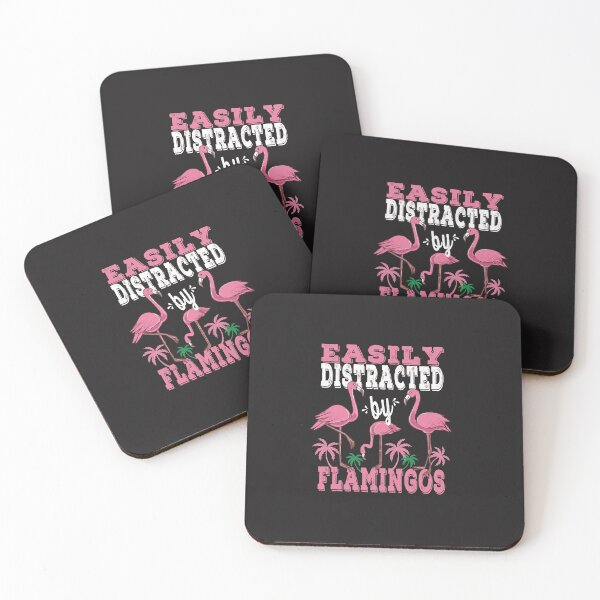 Item preview, Easily Distracted By Flamingos designed and sold by BeUTwo.