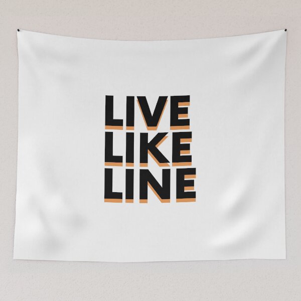 Item preview, LIVE LIKE LINE Funny Gift designed and sold by hamid2d.
