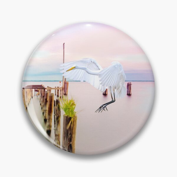 Item preview, Great White Egrets at Ocean designed and sold by FineArtography.