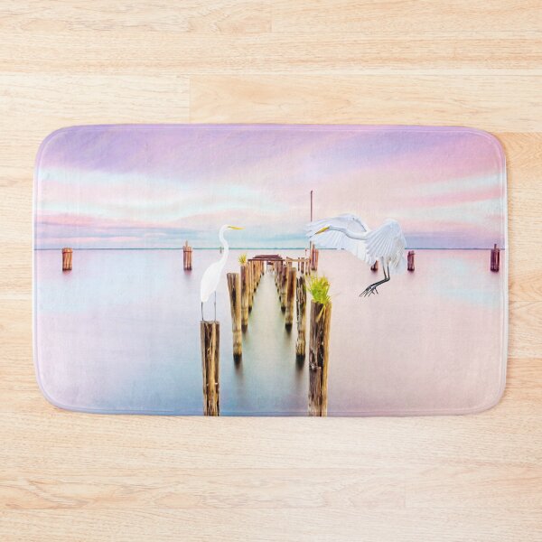 Item preview, Great White Egrets at Ocean designed and sold by FineArtography.