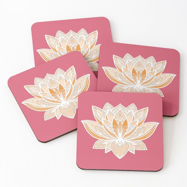Item preview, Lotus Mandala (Gold) designed and sold by squishyrainbow.