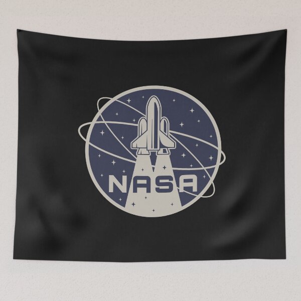 Item preview, Retro NASA Logo Design; Sticker, Mask, Tee designed and sold by lilyvermilya.