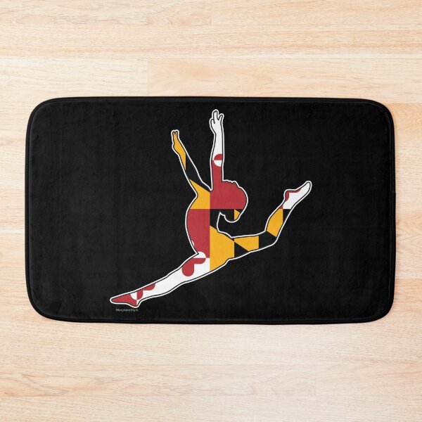 Item preview, Maryland Flag Gymnast designed and sold by MarylandStyle.