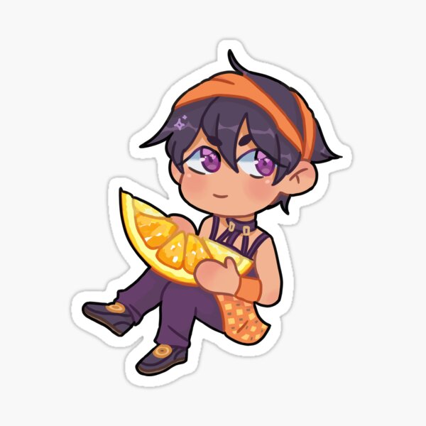 JoJo - Orange Boy Sticker