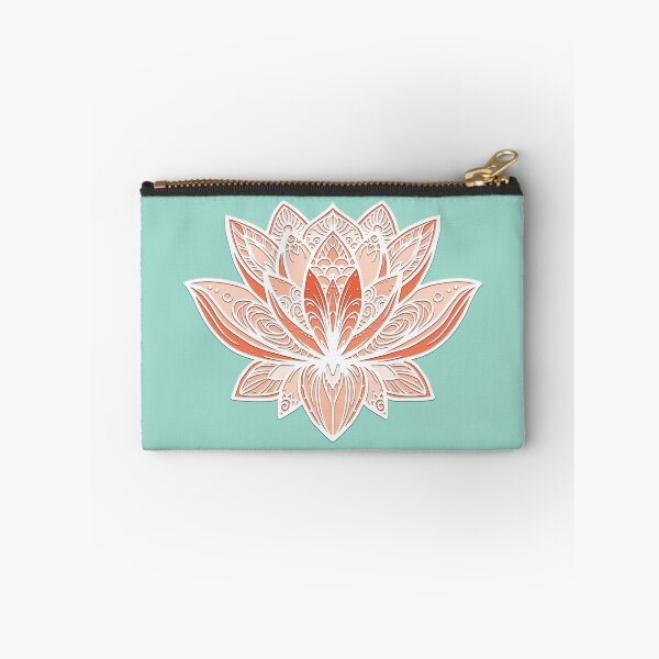 Item preview, Lotus Mandala (Cantaloupe Peach) designed and sold by squishyrainbow.