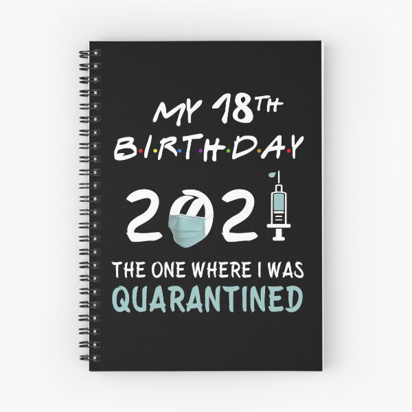 Item preview, My 18th Birthday 2021 The One Where I was Quarantined Kids gifts designed and sold by AnimaLovers.