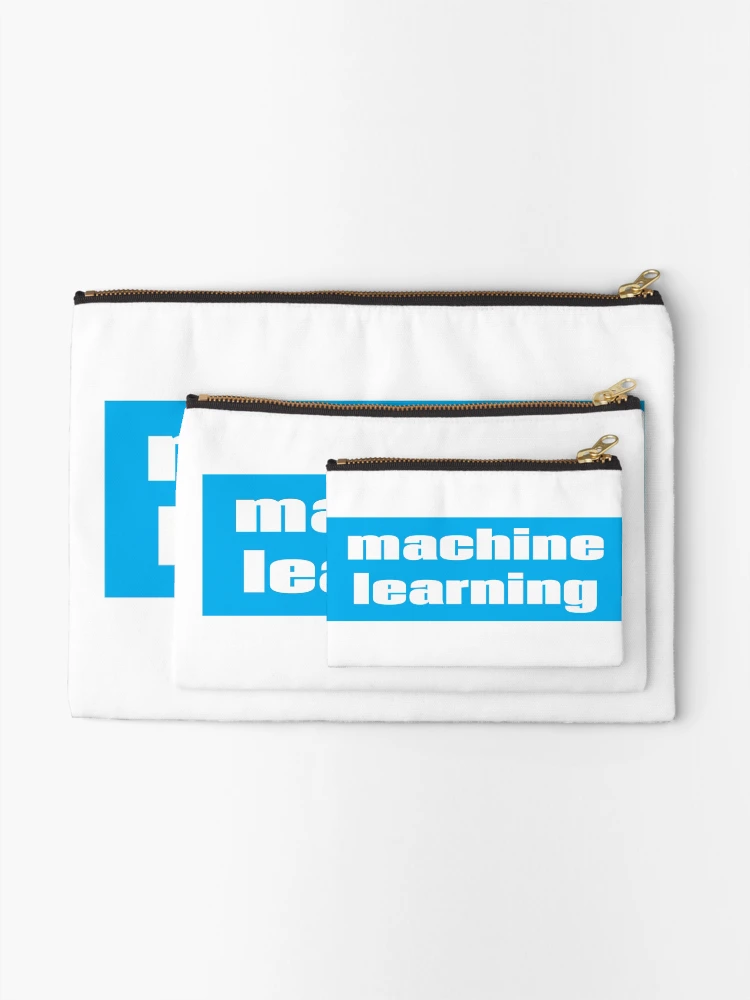 Thumbnail 2 of 4, Zipper Pouch, Machine Learning designed and sold by ProjectX23.