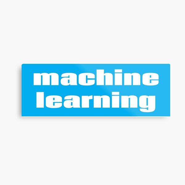 Machine Learning Metal Print