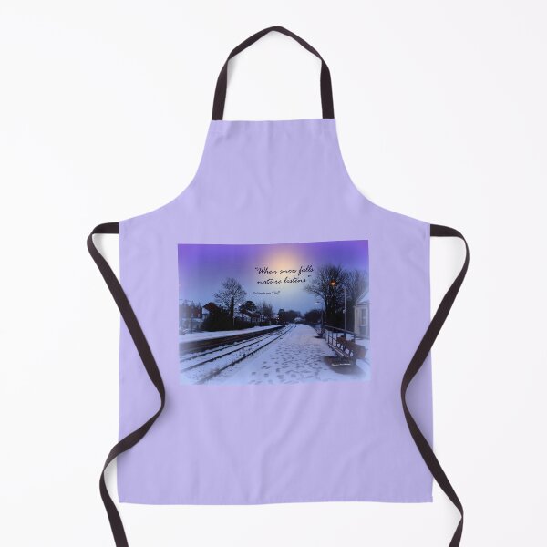Item preview, Topsham Station in Winter designed and sold by Charmiene Maxwell-Batten.