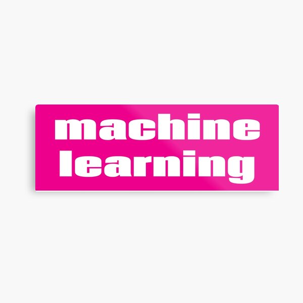 Machine Learning Metal Print