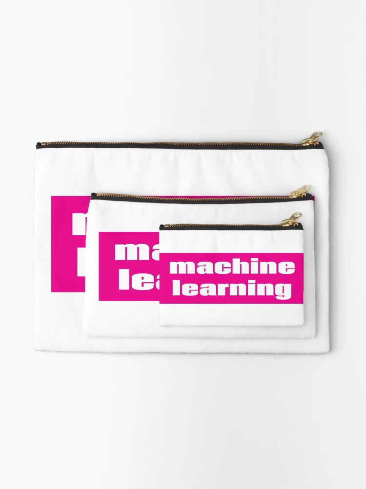 Thumbnail 2 of 4, Zipper Pouch, Machine Learning designed and sold by ProjectX23.