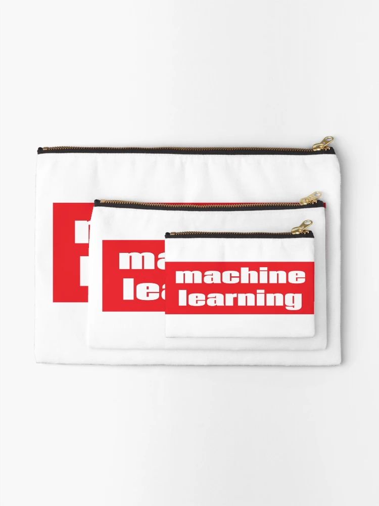 Thumbnail 2 of 4, Zipper Pouch, Machine Learning designed and sold by ProjectX23.