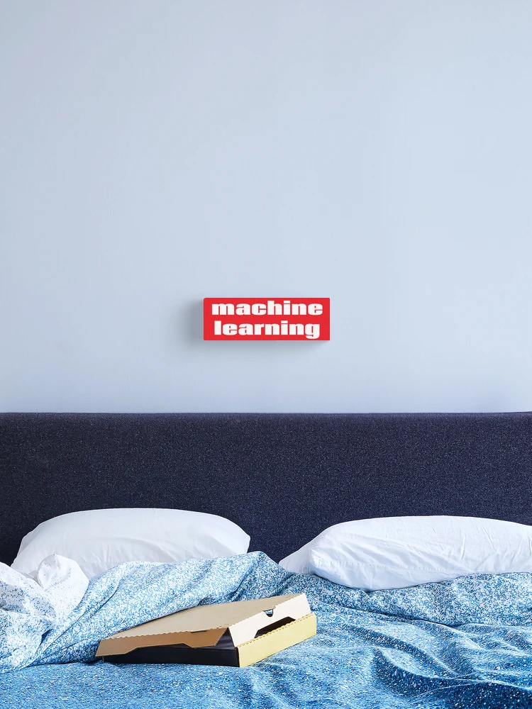 Thumbnail 2 of 3, Canvas Print, Machine Learning designed and sold by ProjectX23.