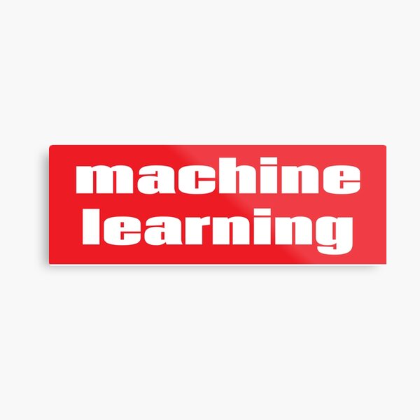 Machine Learning Metal Print