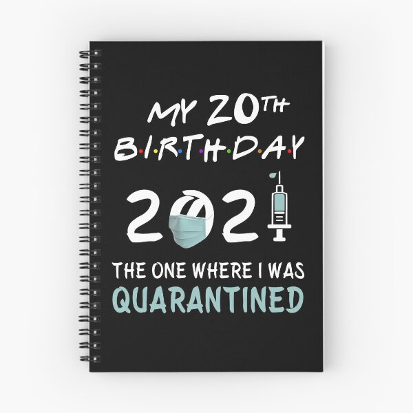 Item preview, My 20th Birthday 2021 The One Where I was Quarantined gifts designed and sold by AnimaLovers.
