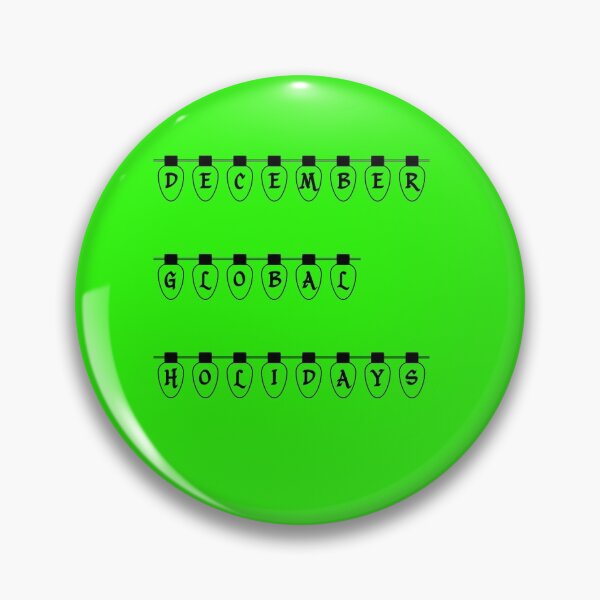 Item preview, December Global Holidays Green designed and sold by DamaliePierre.