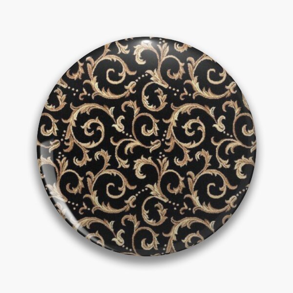 Item preview, Black and Gold Islamic Carpet pattern design designed and sold by astrunb5.