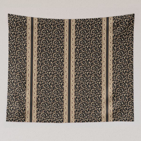 Item preview, Black and Gold Islamic Carpet pattern design designed and sold by astrunb5.