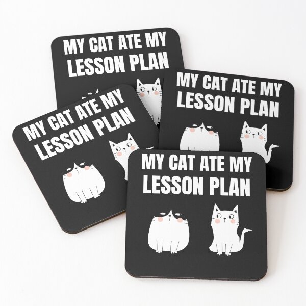 Item preview, My Cat Ate My Lesson Plan Funny Gift designed and sold by inmyzone.