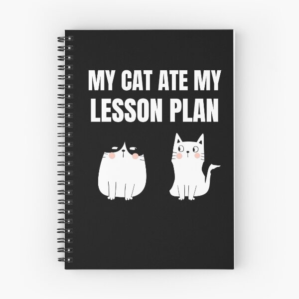 Item preview, My Cat Ate My Lesson Plan Funny Gift designed and sold by inmyzone.