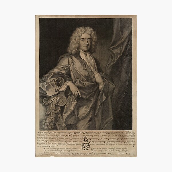 Edward Colston 1722 Photographic Print