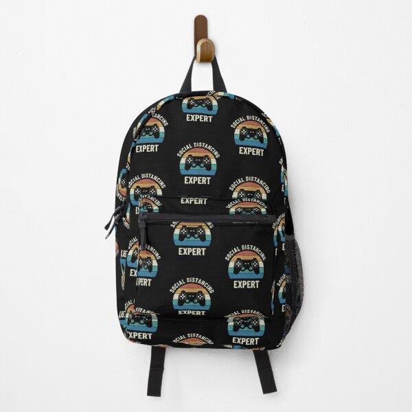 Item preview, Gaming Vintage Gamer - Social Distancing Expert designed and sold by EstelleStar.